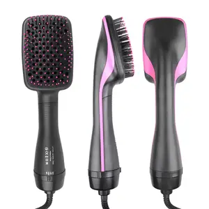 Hair Dryers Air Comb Dryer Brush Blower Electric Blow Straightener Professional Hairdryer Straightening Hairbrush Styling Tool 230625
