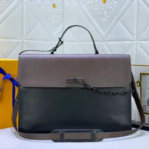 Briefcases France designer bag luxury fashion brand laptop bag size 40x34x10CM model M30591
