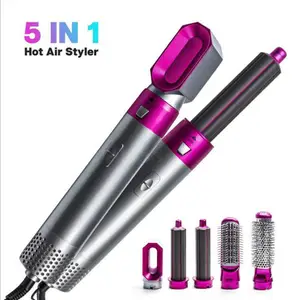 Dryer Cross-border Five-in-one Air Comb Automatic Curling Iron Curly Hair Straightening Dual-purpose Styling Good quality2757