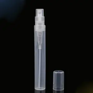 Mini Refillable Plastic Spray Bottles 2ml 3ml 4ml 5ml Pen Shape Sample Container for Perfume