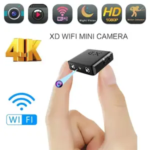 New Camcorders 4K Full HD 1080P Mini ip Cam XD WiFi Night Vision Camera IR-CUT Motion Detection Security Camcorder HD Video Recorder Free Ship