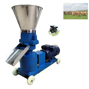 Poultry Chicken Feed Pellet Machine Fish Feed Making Machine Animal Feed Processing Machines pellet machine extruder250x357h