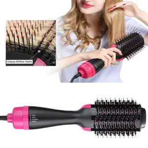 OneStep Hair Dryer Volumizer Roller Electric Air Brush Curling Straightener Blow Dryer Salon Air Hair Styling Comb Dr259k