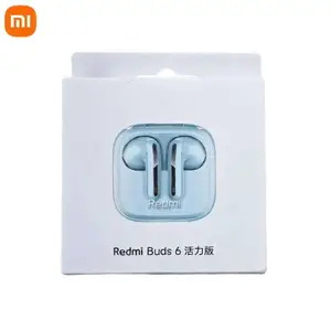 XIAOMI Redmi Buds 6 Active TWS Earphone 30 Hours Battery Life 5 Tuning Modes Bluetooth 5.4 Wireless Earbuds Headphone GEORGE ZEBRA