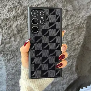 Luxury Phone Case for Samsung Galaxy S25 Ultra with Magsafe, S24 Plus S23 S22 Ultra Magnetic Designer Phone Cover Men Women Electroplating Edge Slim Excellent Grip