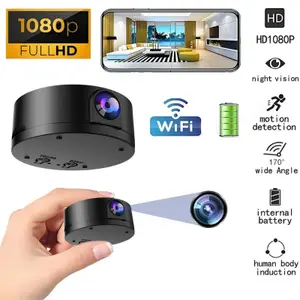 1080P HD Mini Wifi Camera Smart Home IP Webcam Remote Surveillance Camcorders Video Recorder Night Vision Outdoor Sport Action