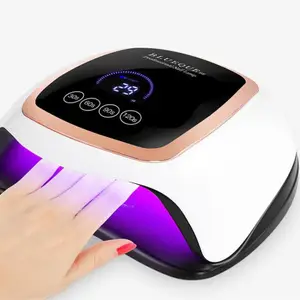 Epacket UV Led Nail Lamp Dryer Gel Light for Nails Fast Drying Polish Curing Lamp Professional with 4 Timer Smart Sensor and LCD D1226585