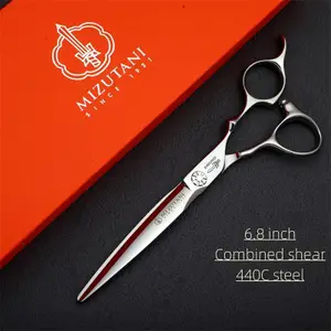 MIZUTANI professional hairdressing scissors thinning shears 6-6.5-7 inch barber scissors VG10 steel Hair cutting machine 240914