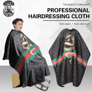 Salon Waterproof Barber Hairdressing Cape Hair Cutting Apron Gown Haircut Cloth -static Apron Styling Haircut Accessories 250807