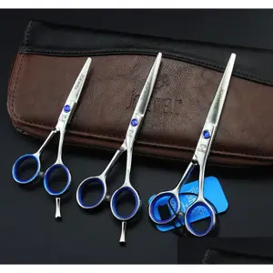 Hair Scissors Joewell 4/5 /5.5 Inch 62Hrc 4Cr Cutting / Thinning Silver Professional Barber Tool Drop Delivery Products Care Styling Otjte