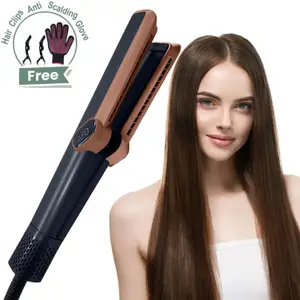 NEW Airw Flat Iron 5 In 1 Airstrait Straightener Hair Dry And Straight Hot Air Dryer X250923