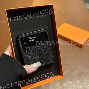 Luxury designer phone case superior quality for Samsung Galaxy W25 W24 W23 Flip new foldable screen Galxy z Flip 6 5 4 3 z Fold 6 5 4 protective cover designer FOOX