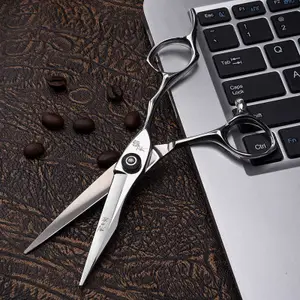 Samurai Scissors 6-inch professional high-end teeth scissors, hairdressing scissors, hair salon special scissors, hairstylist hair salon W250716