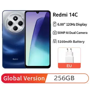 Global Version Xiaomi Redmi 14C Smartphone Immersion 6.88'' 120Hz Display 50MP AI Dual Camera 5160mAh Large Battery 14 C