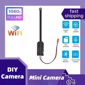 DIY Portable Mini Wifi Ip CCTV Micro Camcorder P2P Wireless Webcam Video Recorder Home Security Nanny Camera Remote