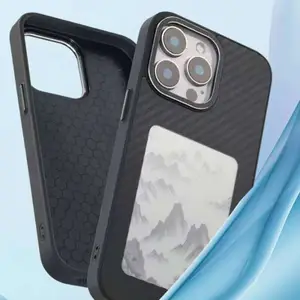 NFC DIY Display Light Emitting Diode Smart E-Ink Screen Computer Phone Case
