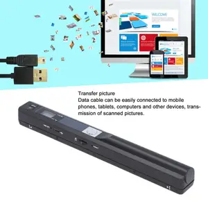 Mobile Document Scanner 8.27 Inch 900DPI Compact HD Scanning Portable Scanner PDF and JPG with CD for Photo X250626