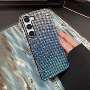 Rhinestone Phone Case For Samsung Galaxy S25 S24 S23 Ultra S22 S21 Plus Back Cover