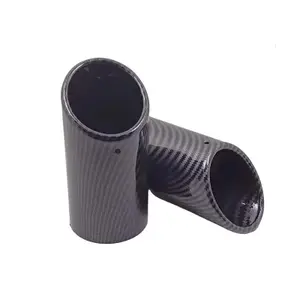 Suitable for 2009-14 Audi A3Q5 A4L A1 Tiguan direct insertion water transfer printing car exhaust pipe tailpipe