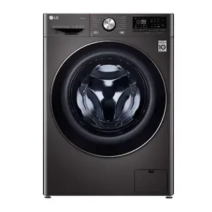 LG 9 KG (Wash) / 5 KG (Dry) 5 Star Inverter Fully Automatic Front Load Washer Dryer | Wi-Fi | Steam+ | TurboWash 360° | AI DD™ (FHD0905STB, Black VCM)