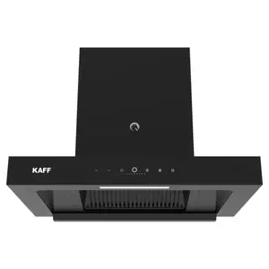 KAFF CASTO 60 DC Chimney with 60cm 1480m3/hr Ducted Auto Clean Wall Mounted | BLDC motor (Black)