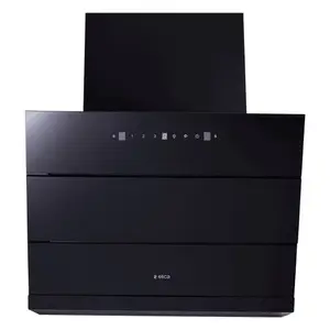 Elica 60 cm 1325 m3/hr Ductless Auto Clean Cabinet & Hob Mounted Filterless Chimney | Motion Sensor | LED Lights | 3 Speed Touch | Heat Auto Clean (EFL 3V 601 HAC LTW MS NERO, Black)