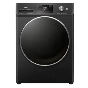 IFB Executive ZBN 9/6/3 Kg Washer Dryer Refresher | 1400 RPM | Multiple Drying Programs | AI Technology | Power Steam | Xpert Wash | Memory Backup (Black Hairline)