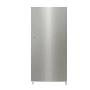 Haier 190L 3 Star Direct Cool Single Door Refrigerator | 1 Hour Icing Technology | Stabilizer Free Operation | Toughened Glass Shelves | Nickel Steel Finish (HRD-2103BNSA-P)