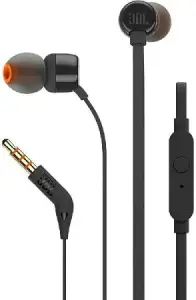 JBL - T110 Wired Universal In-Ear Headphone, Model T110