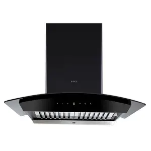 Elica  WDAT 75 Nero  Kitchen Hood, Black