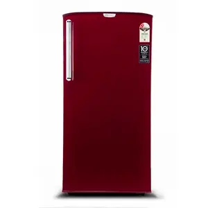 Godrej Godrej 192L 3 Star Direct Cool Single Door Refrigerator (207C33THF Ruby Red,Toughened Glass Shelves,Low Starting Voltage,Jumbo Freezer)