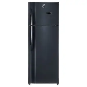 Godrej 330 Litre 2 Star Frost Free Double Door Refrigerator, Matt Black RTEONVIBE366BHCIT