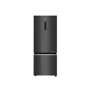 Haier 325 Litres Inverter Frost Free Double Door Bottom Mounted Refrigerator, Black, HRB-3752BGB-P