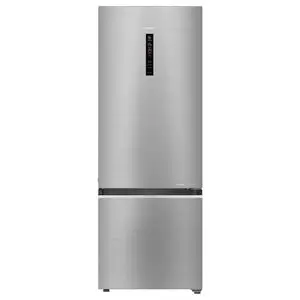 Haier Haier 346 litre 3 star Double Door Refrigerator, Brushline Silver, HRB-3664BS-E