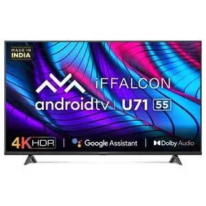 iFFALCON 147 cm (58 inches) 4K Ultra HD Smart LED Google TV iFF58U62 (Black)