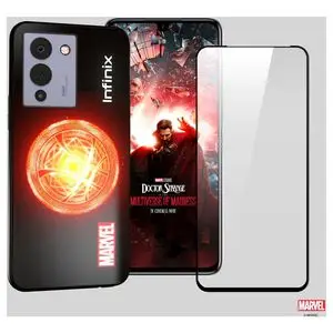 Infinix Mobile Case with Screen Guard for Note 12 Turbo (Exclusive Marvel's Doctor Strange Theme)