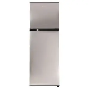 Kelvinator 252 Litre 2 Star Double Door Refrigerator, Intersteller Silver KRF-I260RBVIST