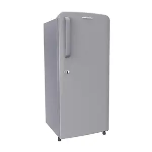Kelvinator 187 litres 2 Star Single Door Refrigerator, Grey KRD-F200EBPHGS