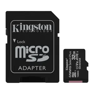 Kingston Canvas Select Plus 32 GB microSDHC Memory Card with Adapter price in India.