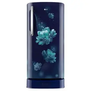 LG 201 L 4 Star Inverter Direct-Cool Single Door Refrigerator (GL-D211HBCY, Blue Charm, Base stand with drawer) LG 201 L 4 Star Inverter Direct Cool Single Door Refrigerator (GL D211HBCY, Blue Charm, Base stand with drawer) price in India.
