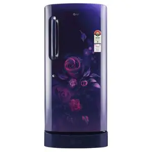 LG LG 215 Litres 3 Star Single Door Refrigerator, Blue Euphoria GL-D221ABED