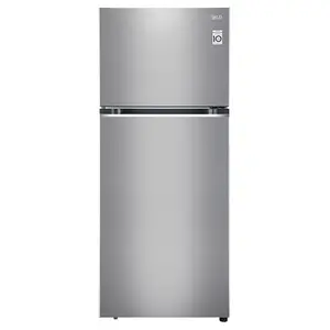 LG LG 408 litres 2 Star Double Door Refrigerator, Dazzle Steel GL-N412SDSY