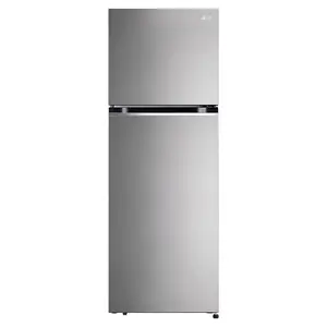 LG LG 360 litres 2 Star Double Door Refrigerator, Shiny Steel GL-S382SPZY