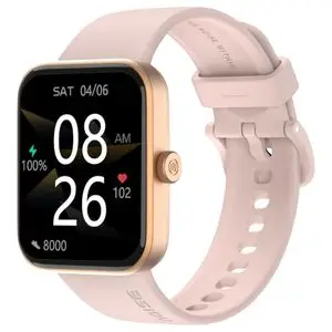 Noise ColorFit Caliber Go Smart Watch with 4.29cm (1.69 inch) HD Display, 40 Sports Modes, 150+ Watch Faces, & IP68 Waterproof (Rose Pink) price in India.