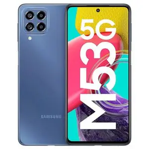 Samsung Galaxy M53 5G 128 GB, 6 GB RAM, Ocean Blue, Mobile Phone price in India.