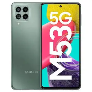 Samsung Galaxy M53 5G 128 GB, 6 GB RAM, Mystique Green, Mobile Phone price in India.