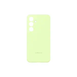 Samsung Galaxy S24 Plus 5G Silicone Mobile Case, Light Green