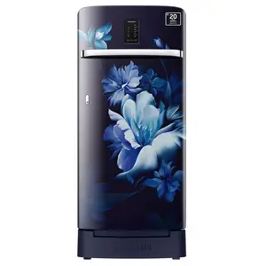 Samsung 189 litres 4 Star Single Door Refrigerator, Midnight blossom Blue RR21C2F24UZ/HL