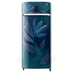 Samsung 215 litres 4 Star Single Door Refrigerator, Paradise Blue RR23C2E249U/HL