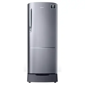 Samsung 223 litres 3 Star Single Door Refrigerator, Elegant Inox RR24C2823S8/NL